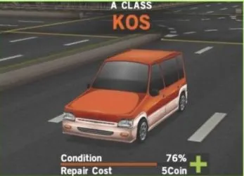 Vehicle name KOS