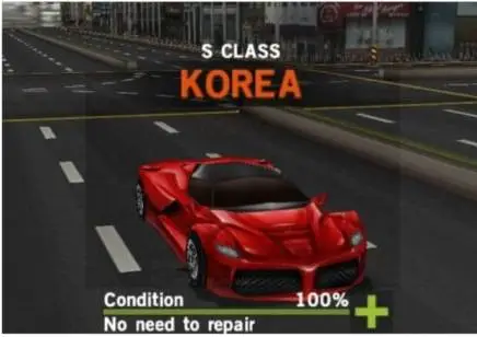 Vehicle name Korea