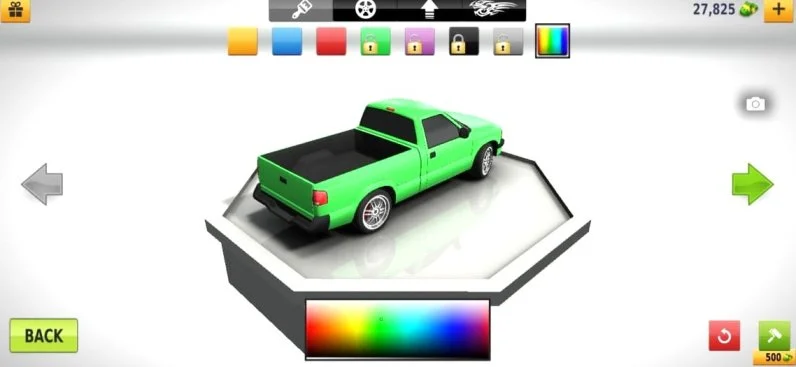 Customization in Traffic Racer